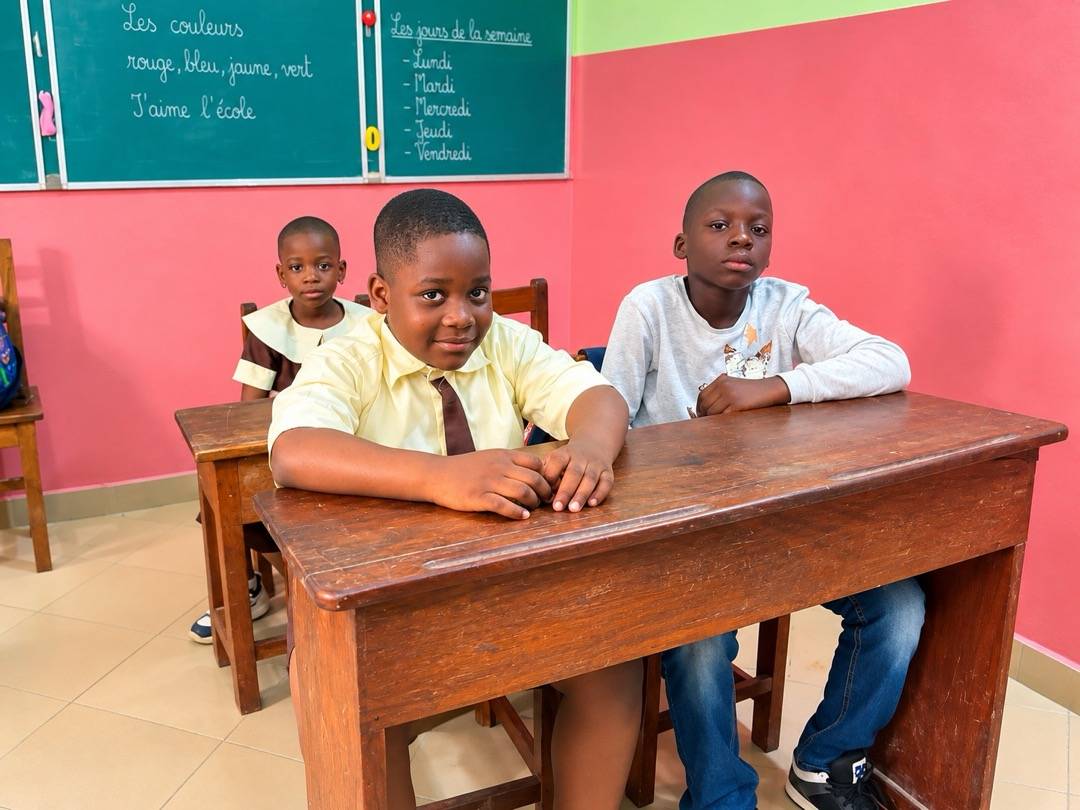 Élèves de God's Grace en classe, photo 03